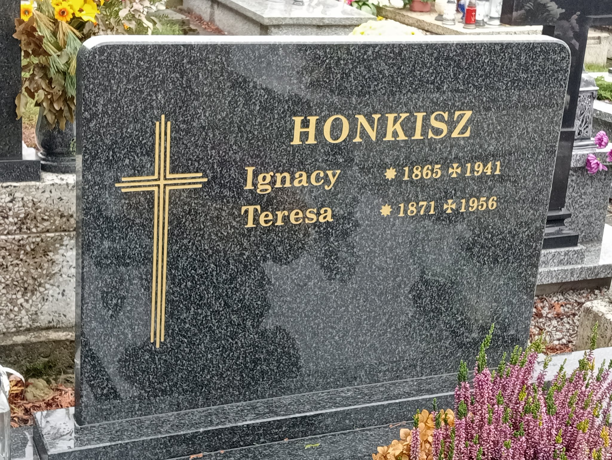 Ignacy Honkisz 1865 Kozy - Grobonet - Wyszukiwarka osób pochowanych