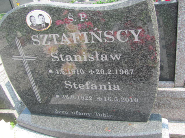 Stefania Sztafińska 1922 Kozy - Grobonet - Wyszukiwarka osób pochowanych