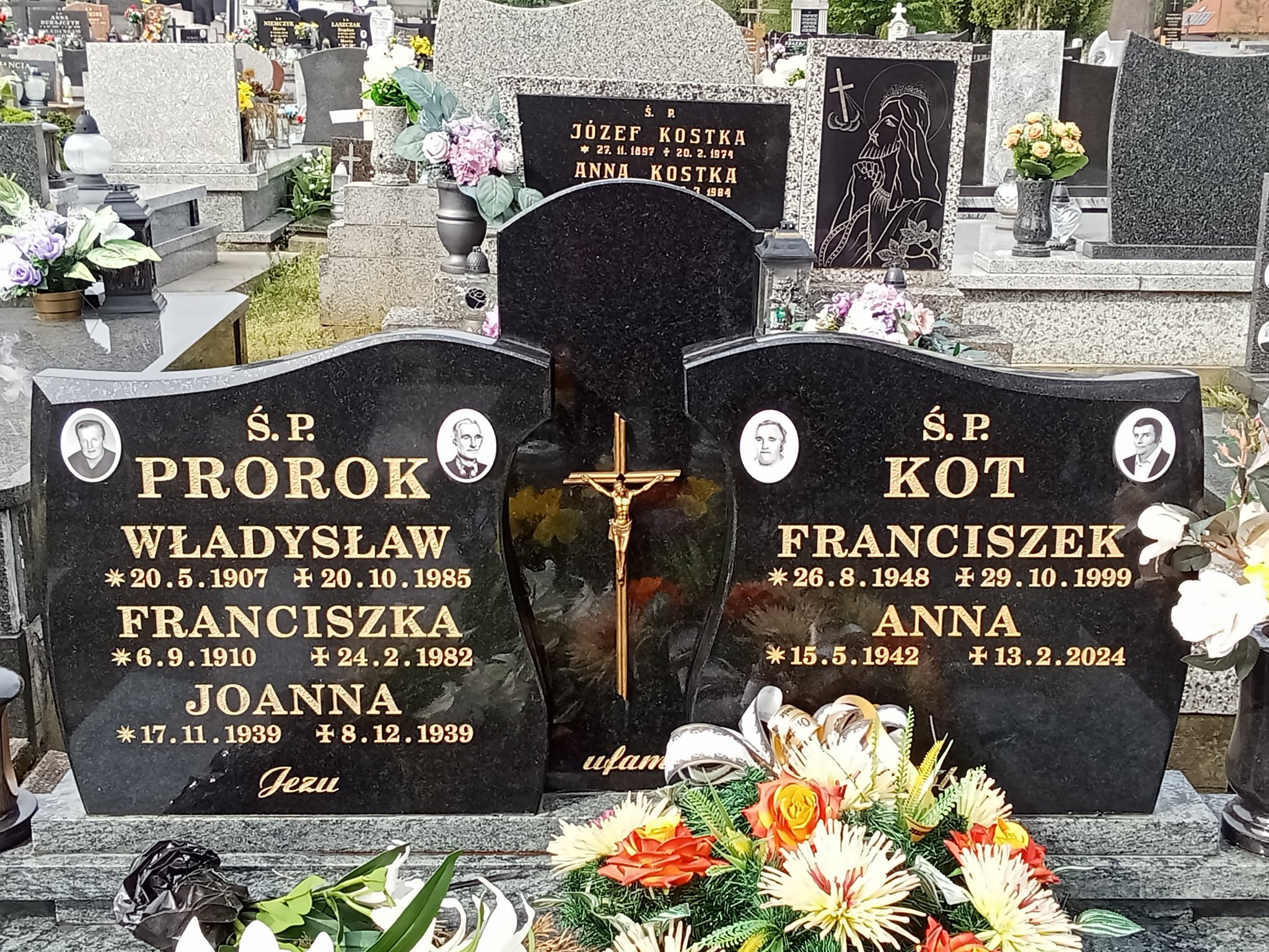 Anna Kot 1942 Kozy - Grobonet - Wyszukiwarka osób pochowanych