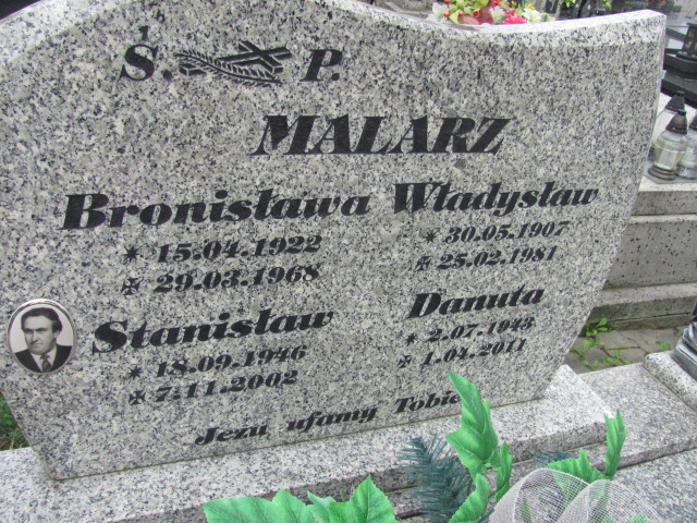 Danuta Maria Malarz 1943 Kozy - Grobonet - Wyszukiwarka osób pochowanych