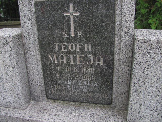 Rozalia Mateja 1904 Kozy - Grobonet - Wyszukiwarka osób pochowanych