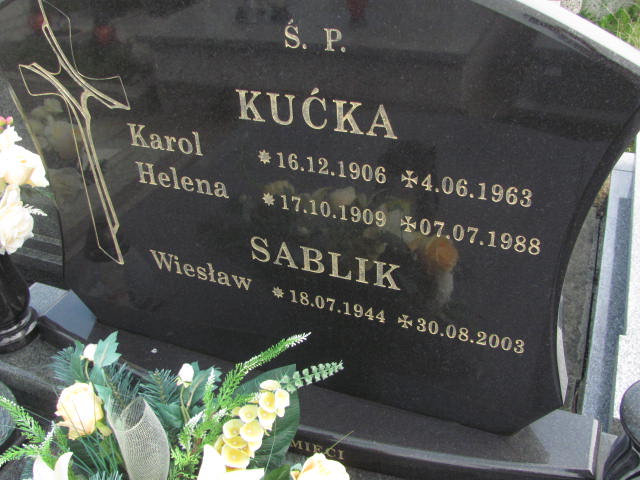 Karol Kućka 1906 Kozy - Grobonet - Wyszukiwarka osób pochowanych