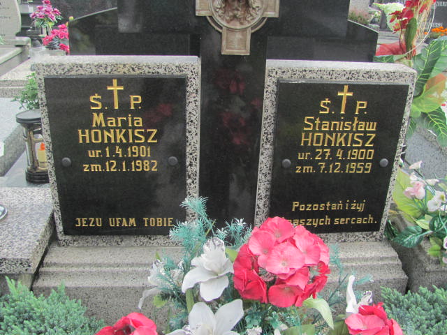 Maria Honkisz 1901 Kozy - Grobonet - Wyszukiwarka osób pochowanych