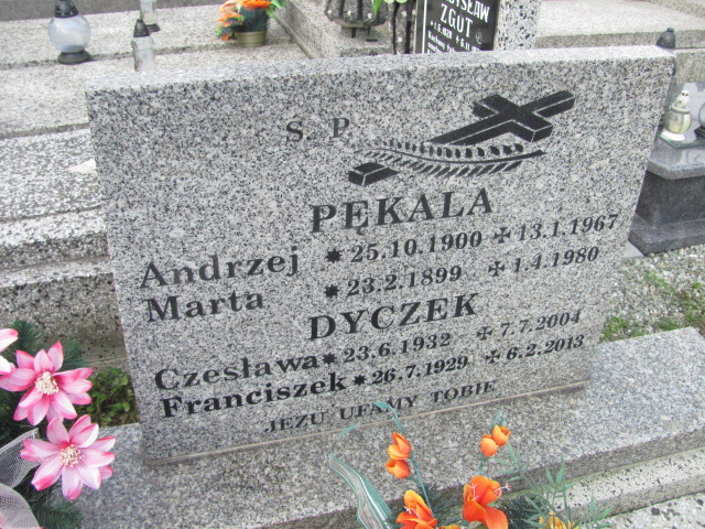 Marta Pękala 1899 Kozy - Grobonet - Wyszukiwarka osób pochowanych