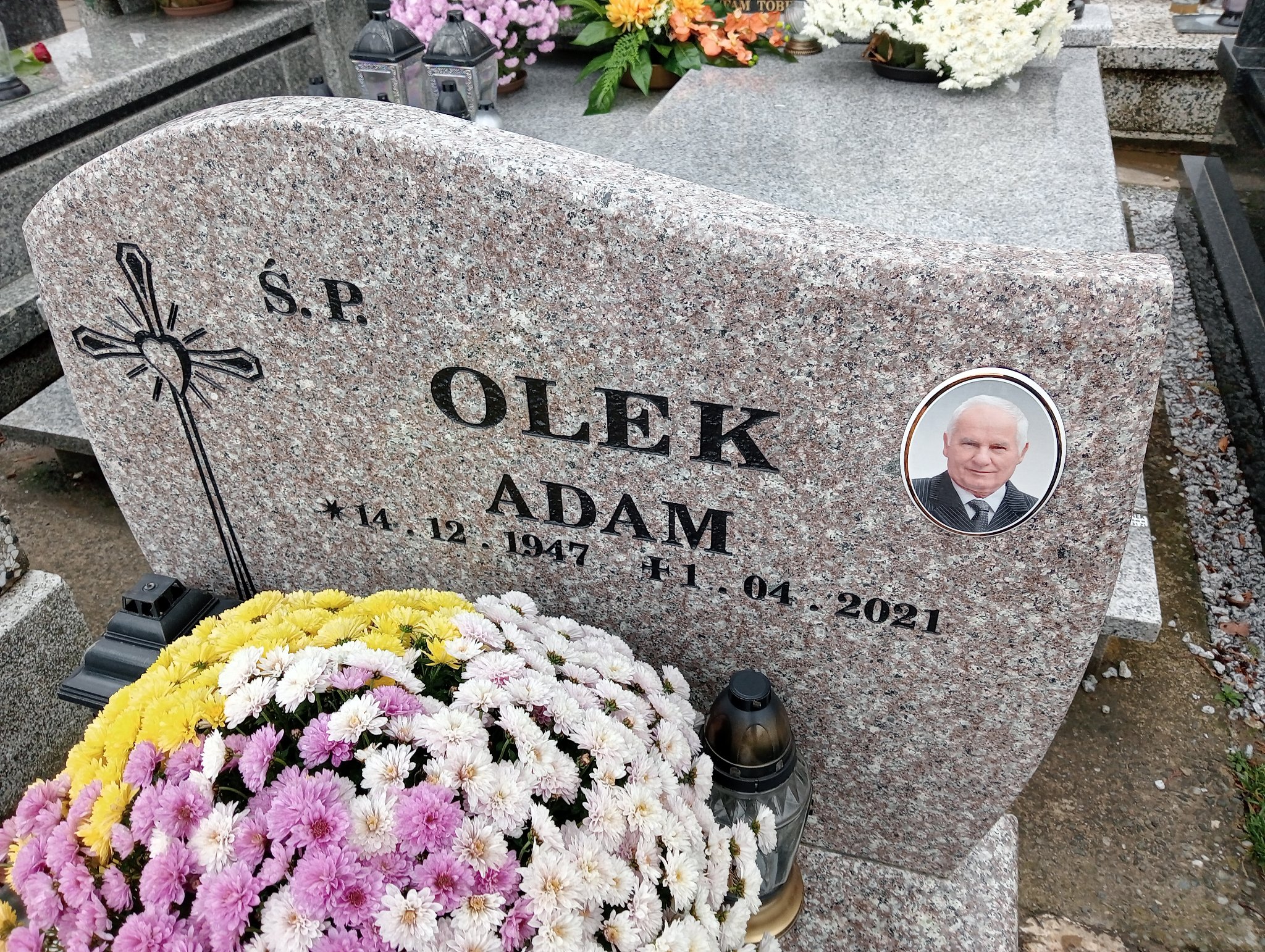 Adam Olek 1947 Kozy - Grobonet - Wyszukiwarka osób pochowanych