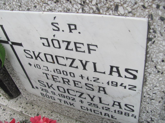 Józef Skoczylas 1900 Kozy - Grobonet - Wyszukiwarka osób pochowanych