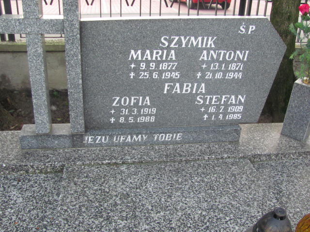 Stefan Fabia 1909 Kozy - Grobonet - Wyszukiwarka osób pochowanych