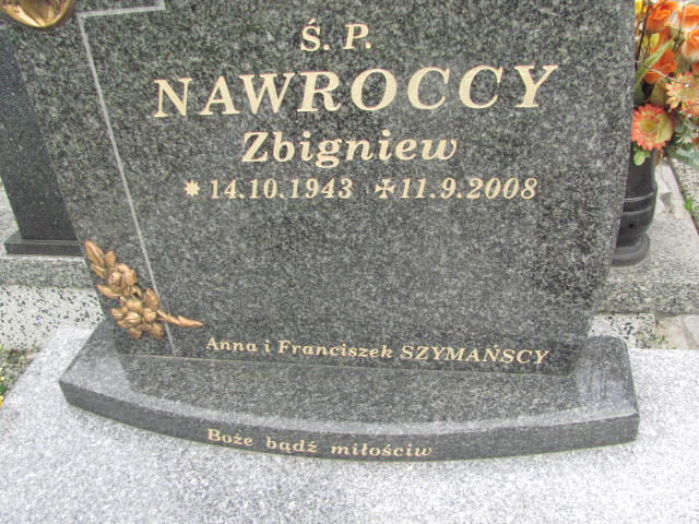 Grób Zbigniew Nawrocki
