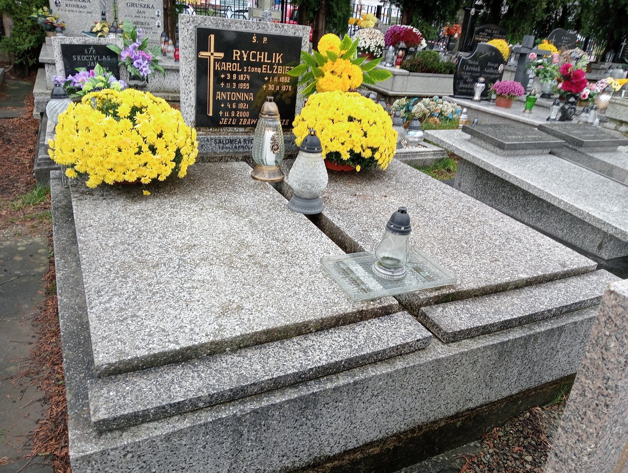 Grób Antonina Rychlik