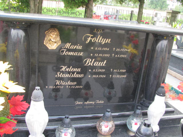 Tomasz Foltyn 1892 Kozy - Grobonet - Wyszukiwarka osób pochowanych