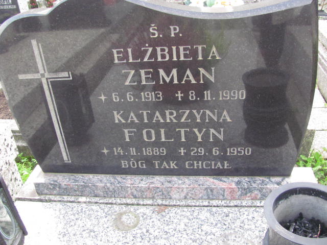 Katarzyna Foltyn 1889 Kozy - Grobonet - Wyszukiwarka osób pochowanych