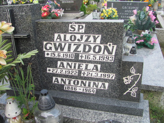 Alojzy Gwizdoń 1910 Kozy - Grobonet - Wyszukiwarka osób pochowanych