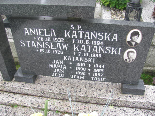 Jan Katański 1891 Kozy - Grobonet - Wyszukiwarka osób pochowanych