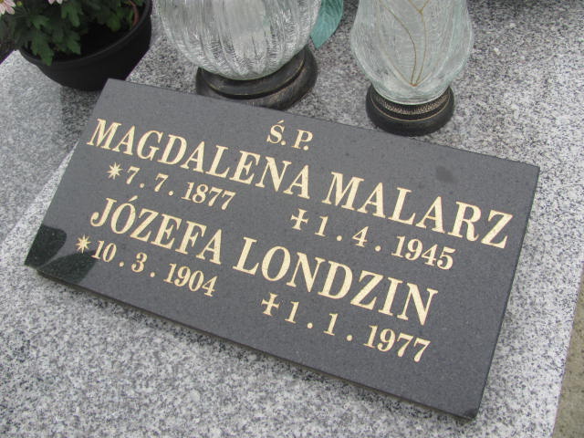 Magdalena Malarz 1877 Kozy - Grobonet - Wyszukiwarka osób pochowanych