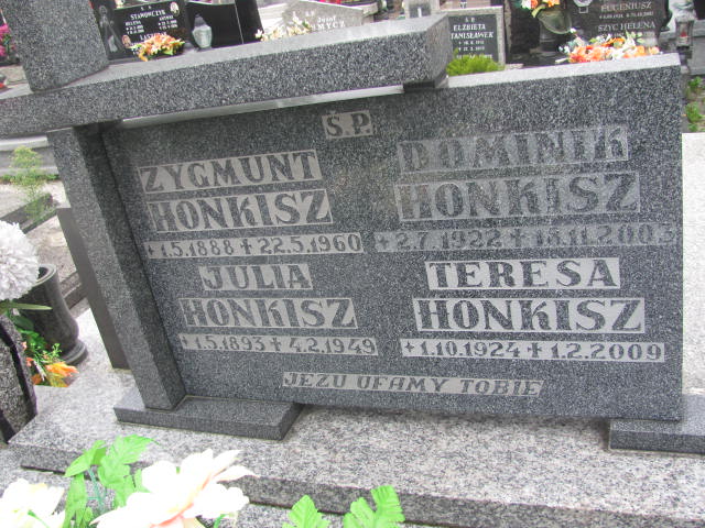 Teresa Honkisz 1924 Kozy - Grobonet - Wyszukiwarka osób pochowanych