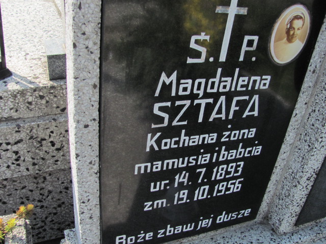 Magdalena Sztafa 1893 Kozy - Grobonet - Wyszukiwarka osób pochowanych