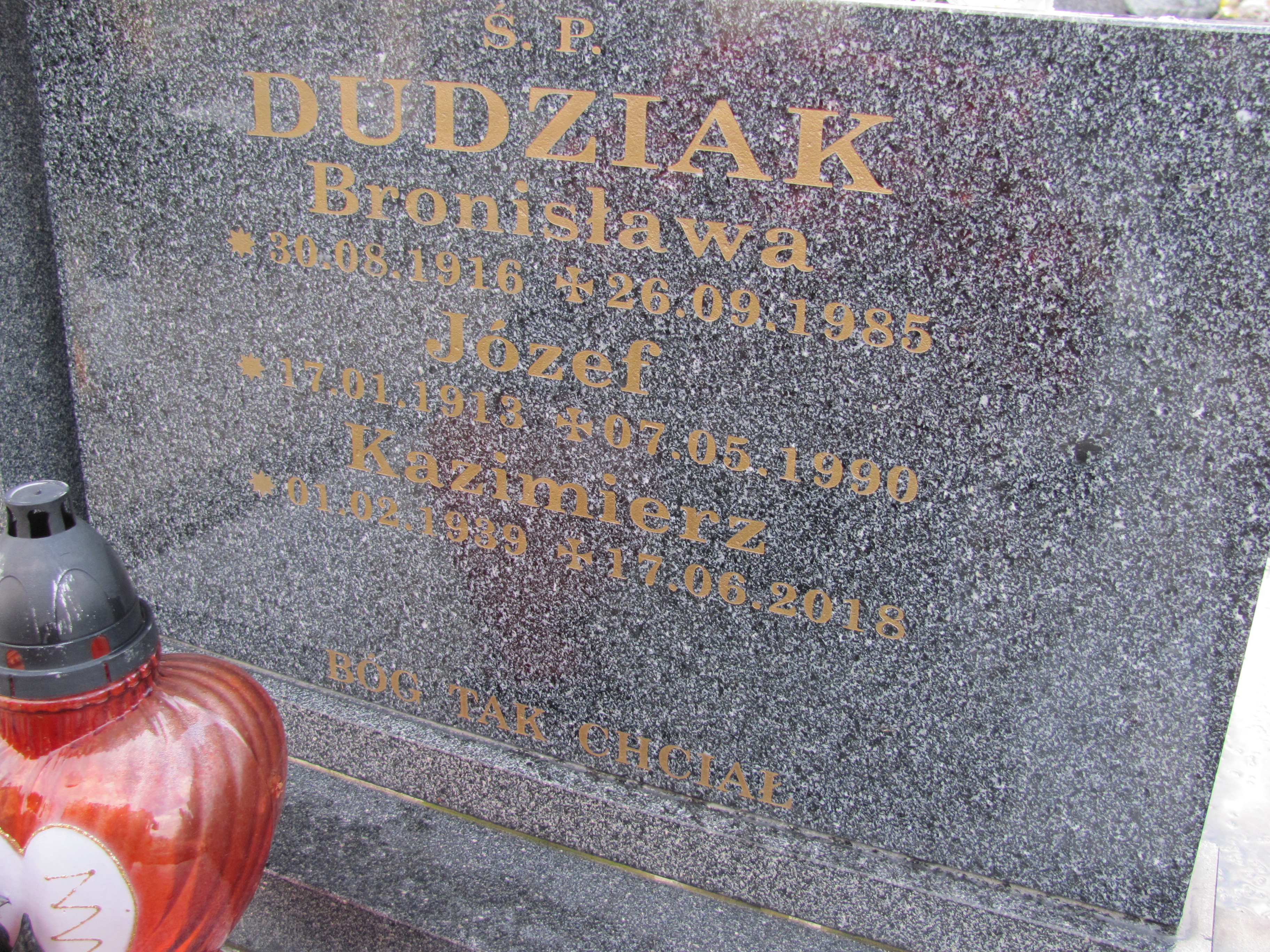 Kazimierz Dudziak 1939 Kozy - Grobonet - Wyszukiwarka osób pochowanych