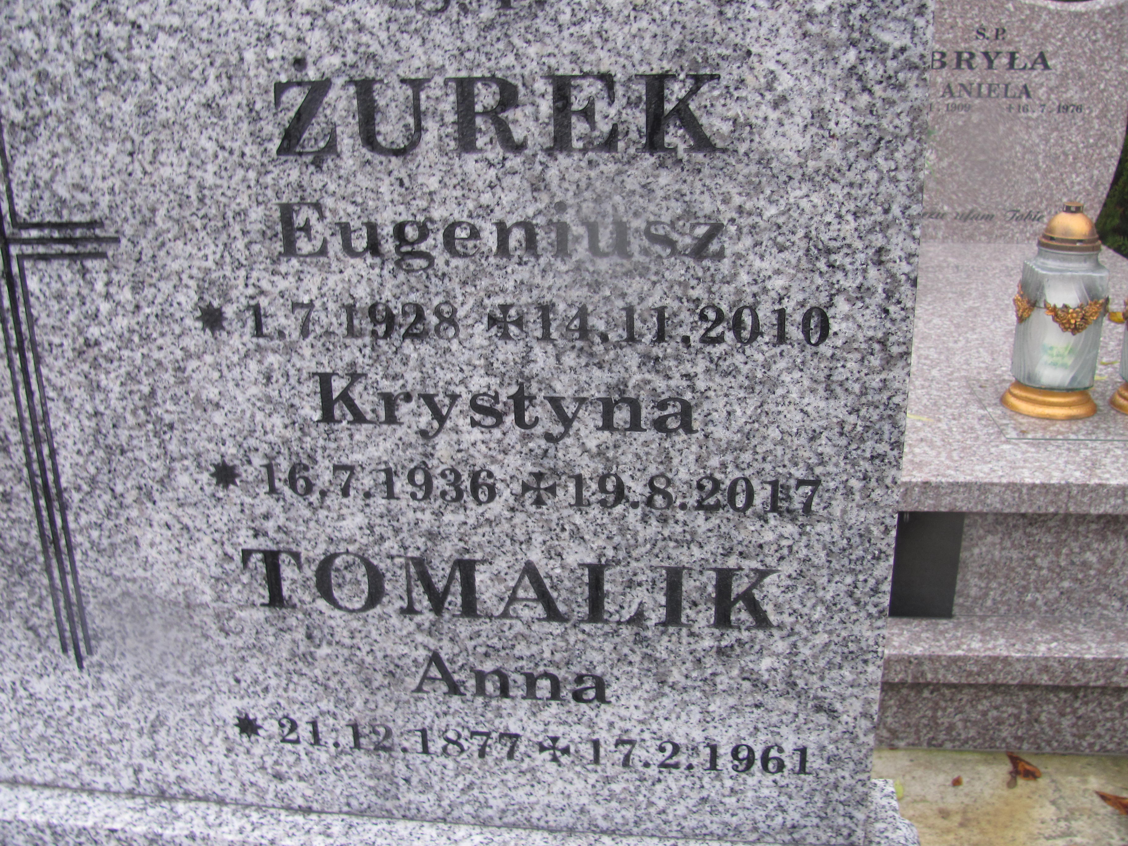 Krystyna Żurek 1936 Kozy - Grobonet - Wyszukiwarka osób pochowanych