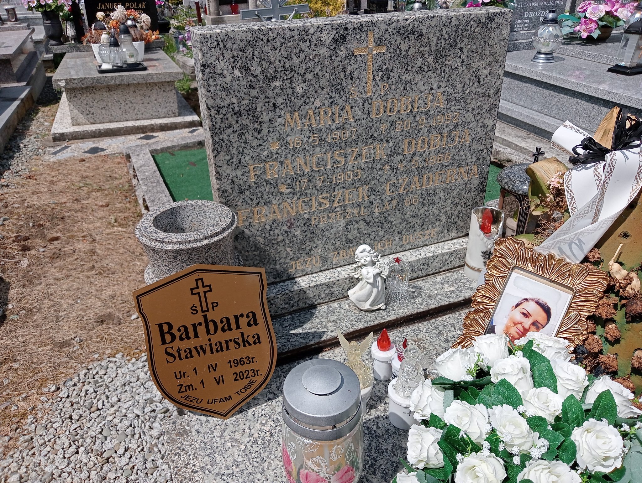 Barbara Stawiarska 1963 Kozy - Grobonet - Wyszukiwarka osób pochowanych