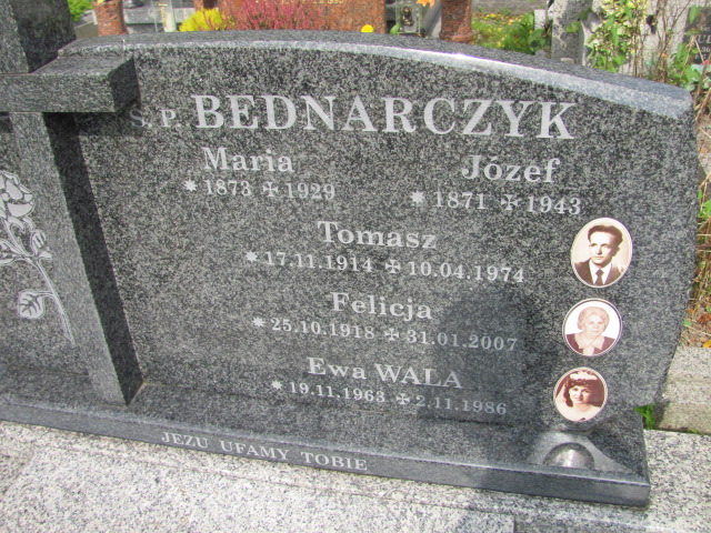 Felicja Bednarczyk 1918 Kozy - Grobonet - Wyszukiwarka osób pochowanych