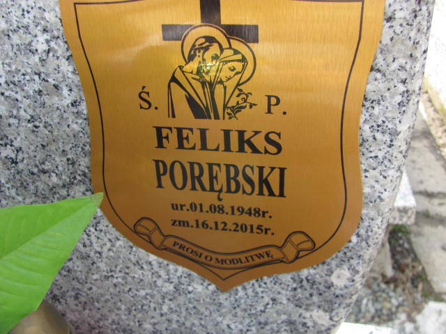 Feliks Porębski 1948 Kozy - Grobonet - Wyszukiwarka osób pochowanych