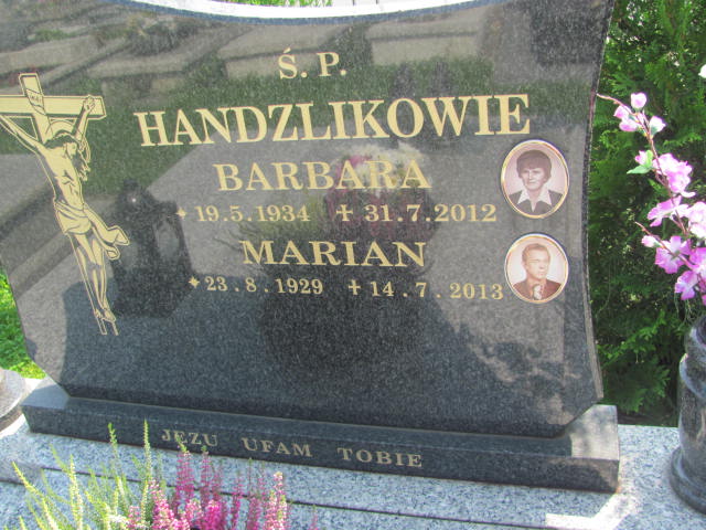 Marian Handzlik 1929 Kozy - Grobonet - Wyszukiwarka osób pochowanych