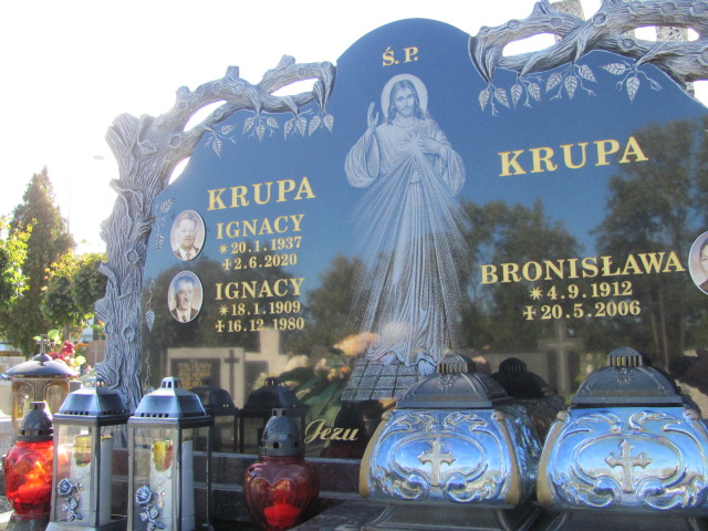 Ignacy Krupa 1909 Kozy - Grobonet - Wyszukiwarka osób pochowanych
