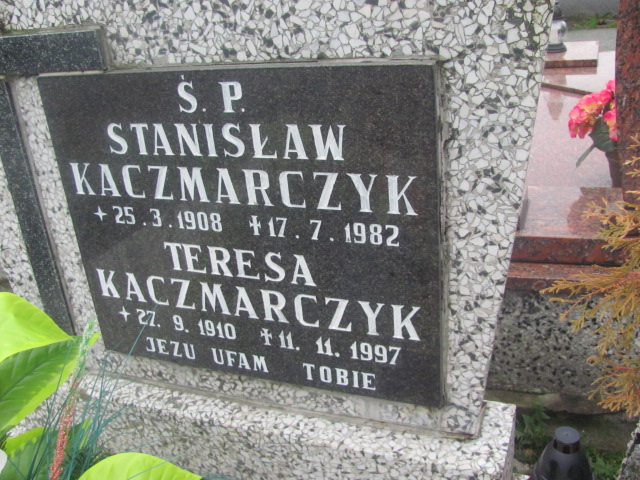 Stanisław Kaczmarczyk 1908 Kozy - Grobonet - Wyszukiwarka osób pochowanych