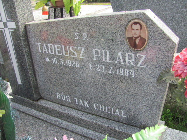 Tadeusz Pilarz 1926 Kozy - Grobonet - Wyszukiwarka osób pochowanych