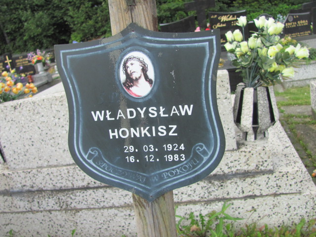 Władysław Honkisz 1924 Kozy - Grobonet - Wyszukiwarka osób pochowanych