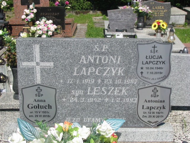 Leszek Lapczyk 1942 Kozy - Grobonet - Wyszukiwarka osób pochowanych