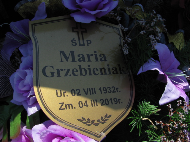 Stanisław Grzebieniak 1930 Kozy - Grobonet - Wyszukiwarka osób pochowanych