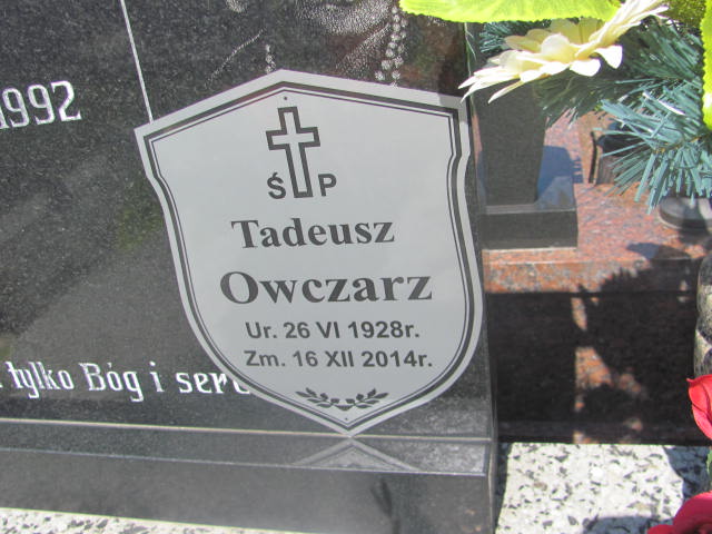 Tadeusz Owczarz 1928 Kozy - Grobonet - Wyszukiwarka osób pochowanych