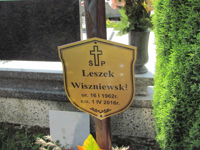 Leszek Wiszniewski 1962 Kozy - Grobonet - Wyszukiwarka osób pochowanych