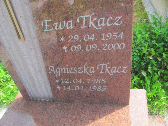 Ewa Tkacz 1954 Kozy - Grobonet - Wyszukiwarka osób pochowanych