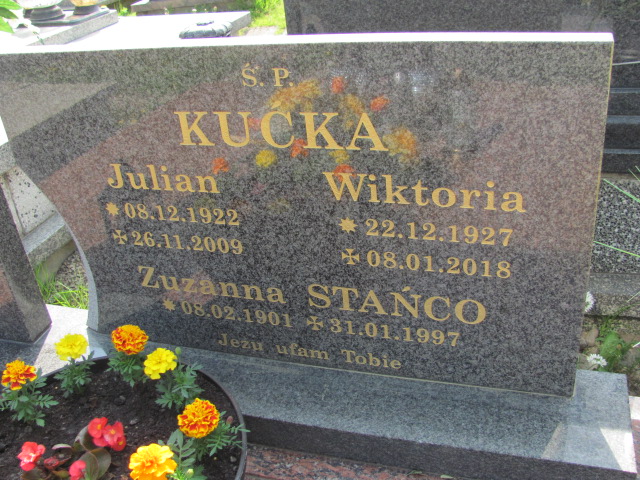 Zuzanna Stańco 1901 Kozy - Grobonet - Wyszukiwarka osób pochowanych